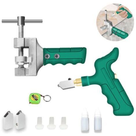 Utensili professionali per il taglio del vetro, utensili per il taglio delle piastrelle, utensili per il taglio della ceramica, taglierine manuali, pinze per rompere il vetro, kit di attrezzi