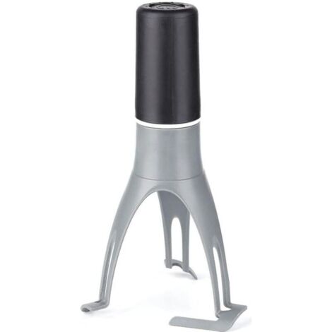 Utensilienrührer,programmées automatique de l'Agitateur,L'unique automatique Pfannenrührer,Kochrührer Avec LED indicateur de Vitesse,lave-vaisselle, Accessoires de cuisine Et des Outils (Gris)