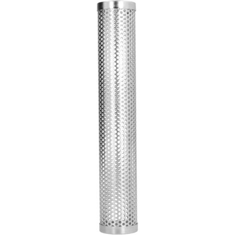 Utensilios para barbacoa, pipa de fumar de acero inoxidable 304, caja de madera con diseño frutal, redonda