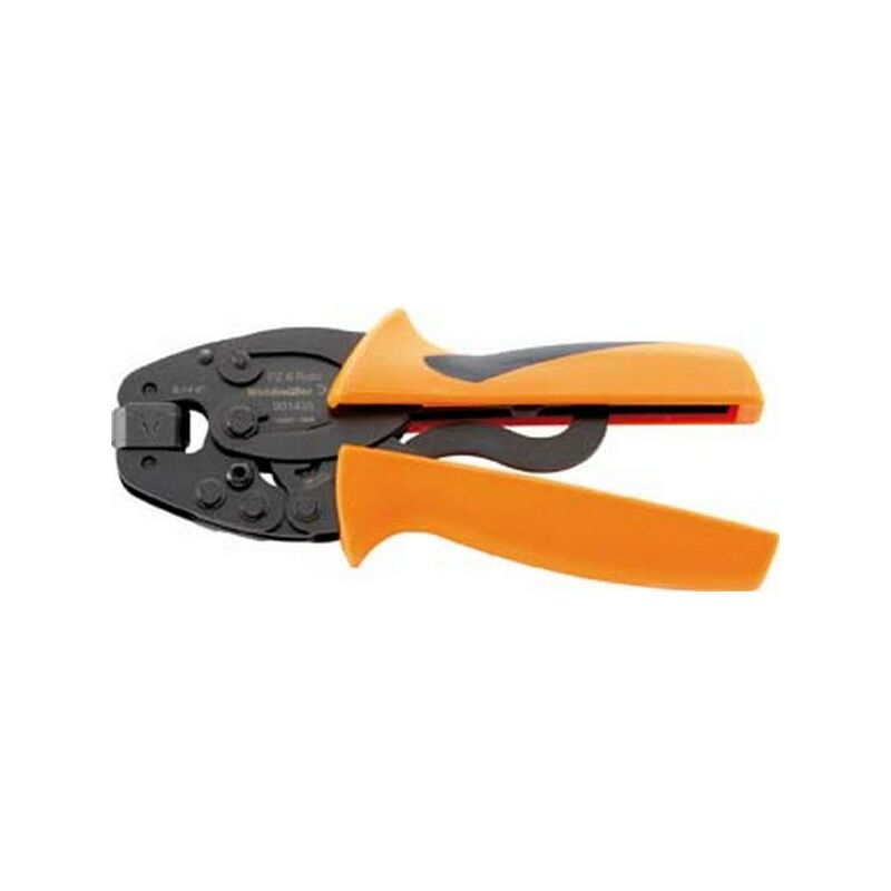 

Pinza de engatillar los bornes, sección del conductor : 0,14-6 mm², Tipo PZ 6 roto