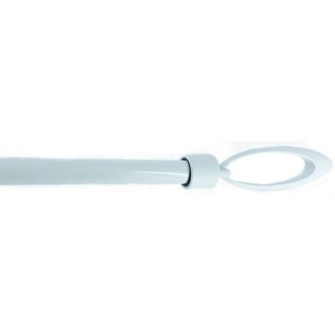 Utilia BASTONE PER TENDE ORBITA Estensibile cm. 71ÃƒÂƒÃ‚Â·122 col. Bianco