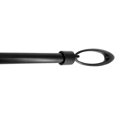 Utilia BASTONE PER TENDE ORBITA Estensibile cm. 71ÃƒÂƒÃ‚Â·122 col. Nero