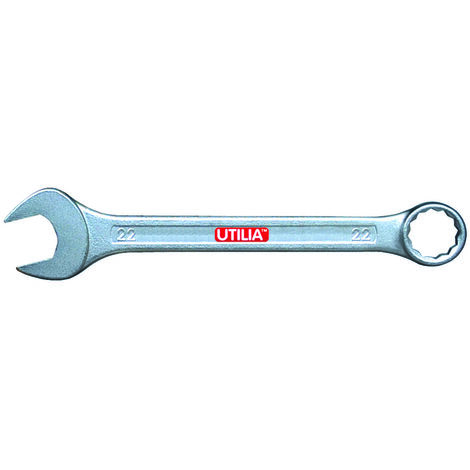 Utilia CHIAVE COMBINATA FORCHETTA/POLIGONALE mm. 22x22 5.00 pz