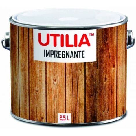 Utilia IMPREGNANTE lt. 2,5 Noce chiaro 2 PZ