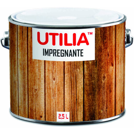 Utilia IMPREGNANTE lt. 2,5 Noce scuro 2.00 pz