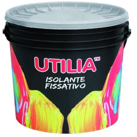 Utilia isolante fissativo ad acqua  lt.4 - Utilia