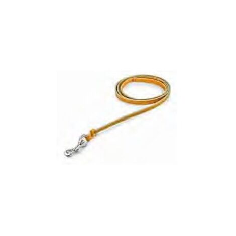 Utilia Pet GUINZAGLIO IN CUOIO DI BUFALO Col. Arancione Cm. 200x1,3 Utilia Pet