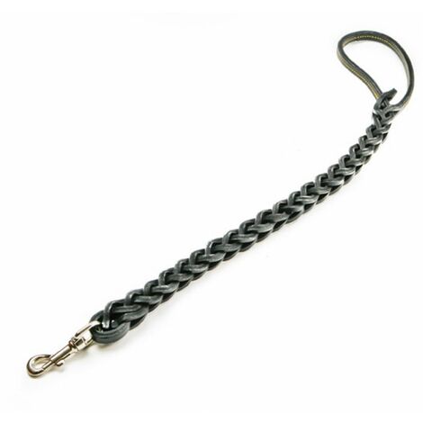 Utilia Pet GUINZAGLIO IN CUOIO TRIPLA TRECCIA Col. Assortiti cm. 75 Utilia Pet