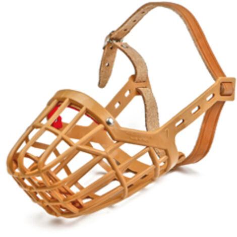 Utilia Pet MUSERUOLA IN PLASTICA CON ATTACCHI IN CUOIO  n° 5 6 PZ