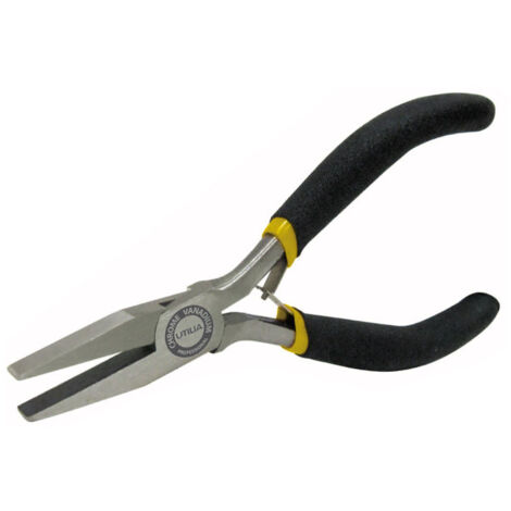 Utilia pinza a becchi piatti professionale  mm. 120 (6 pezzi) - Utilia
