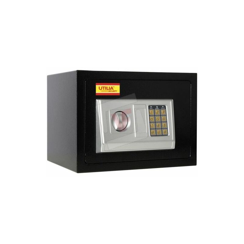 Image of Security cassaforte elettronica Chiusura con combinatore mm. 310x200x200 h - Utilia