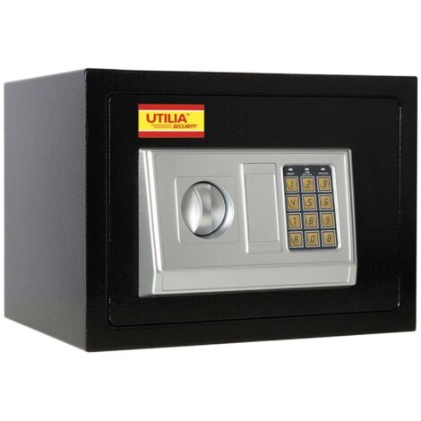 Utilia Security Cassaforte Elettronica Chiusura Con Combinatore Mm. 390X190X250 H