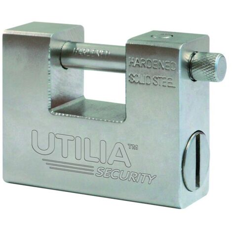 Utilia Security LUCCHETTO DI SICUREZZA MONOBLOCCO  mm. 84 Utilia Security 6 PZ