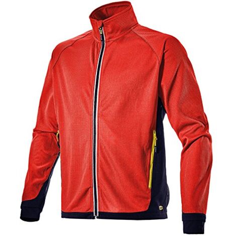 UTILITY DIADORA Giacca Da lavoro SWEAT FZ TRAIL ISO 13688:2013 ROSSO XXL