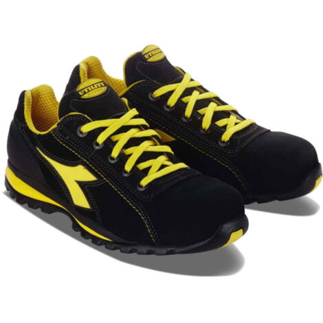 Utility Diadora Glove Low S1p Hro Sra, Scarpe Da Ginnastica Unisex Adulto, Nero, 47 EU