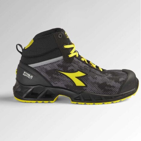 Utility Diadora Scarpa Shark Stable Impact Mid S3 Src Esd Nero Grigio 45