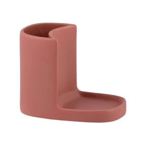 Utility Stand - Stoneware - L11 x W16 x H13 cm - Rose