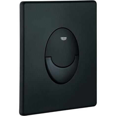 Utilizzabile con piastra di copertura GROHE Start (risparmio idrico, funzionamento a 2 volumi e avvio e arresto, superficie resistente)/38505FK0 nero