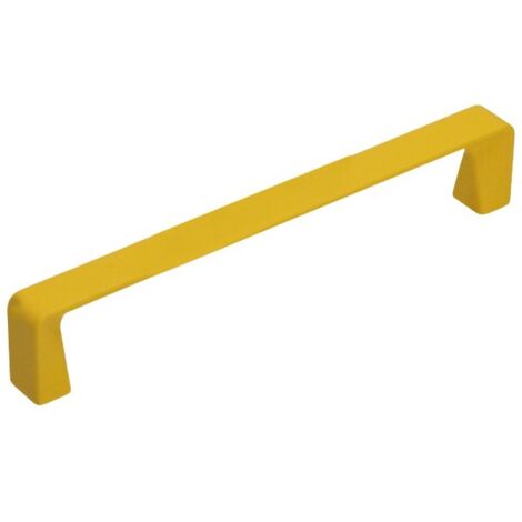 UU52 Griff, Soft Touch - gelb, 160mm
