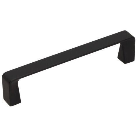 UU52 Griff, Soft Touch - Schwarz, 128mm