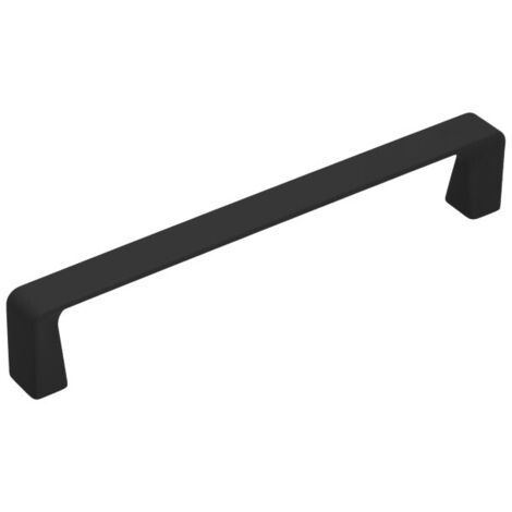 UU52 Maniglia, Soft Touch - Nero, 160 mm