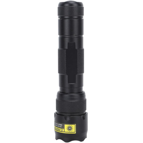 UV Flashlight 395nm LED Portable Waterproof Shock Proof Ultraviolet Blacklight Detector for Dog Cat Urine Check Money UV Glue Curing