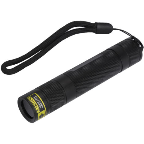 UV-LED-Taschenlampe (365 nm) aus Aluminiumlegierung, inklusive Batterien, zum Aufspüren von Skorpionen, Tierurin und Harz.
