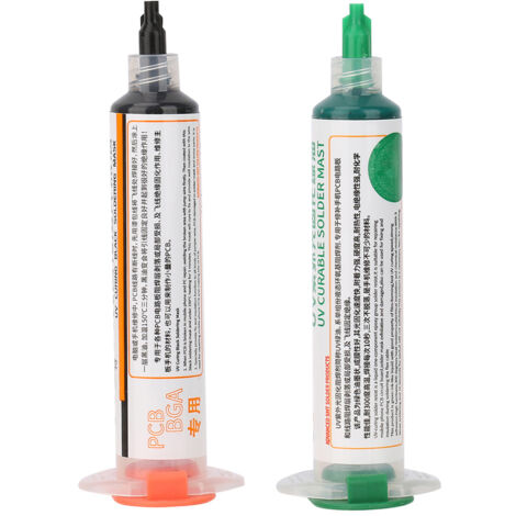 UV-Lötstopplack für BGA-Leiterplatten – 2 Stück, schwarz und grün