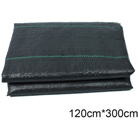 UV-stabilisierte PP-Unkrautfolie – 120 x 300 cm – durchlässig und umweltfreundlich für Gärten und Gewächshäuser