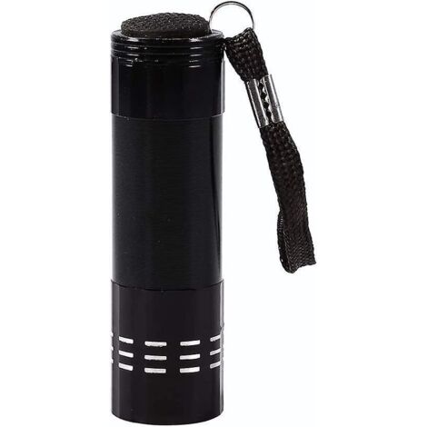 UV-Taschenlampe mit 9 LEDs (395 nm) zur Bekämpfung von Schmutz und Falschgeld