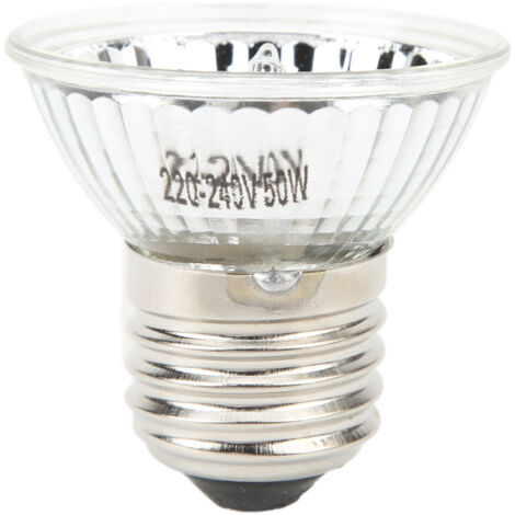UVB Reptile Heat Lamp Bulbs Full Spectrum Energy Saving Sunbathe Heat Lamp for Amphibians 220‑240V Warm Light 50W