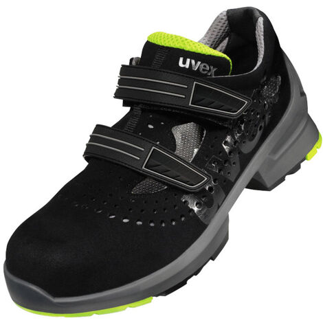 uvex 1 8542844  Sicherheitssandale S1 Schuhgröße (EU): 44 Schwarz 1 Paar