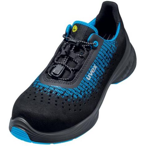 uvex 1 G2 Halbschuhe S1 blau, schwarz Weite 12 Gr. 45