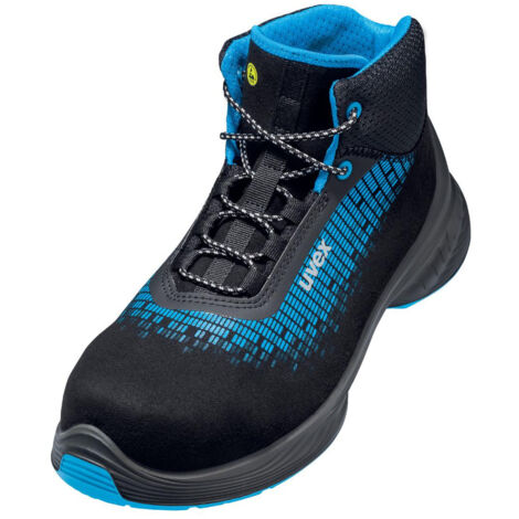 uvex 1 G2 Stiefel S2 blau, schwarz Weite 11 Gr. 42