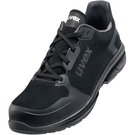 Uvex 1 Sport Arbeitsschuhe - Sicherheitsschuhe S1 P SRC ESD - Schwarz - Weite 14 / Extra Breit: 43