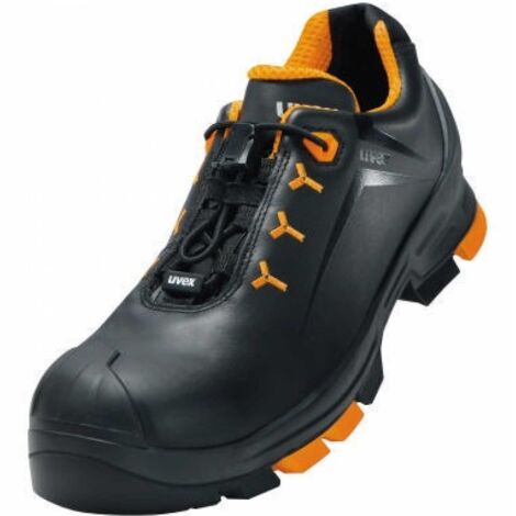 uvex 2 6502242  Sicherheitsschuh S3 Schuhgröße (EU): 42 Schwarz, Orange 1 Paar