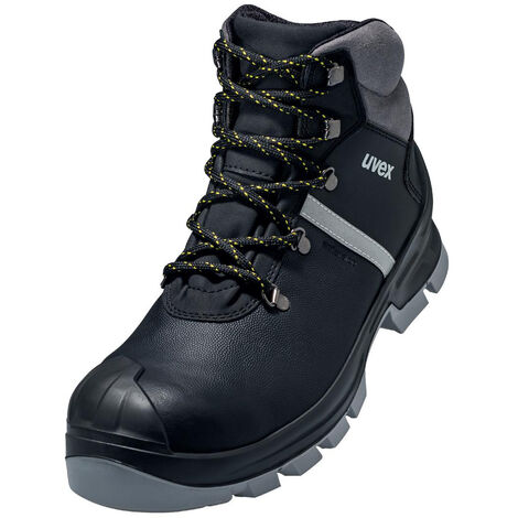 uvex 2 construction 6510243  Sicherheitsstiefel S3 Schuhgröße (EU): 43 Schwarz, Grau 1 Paar