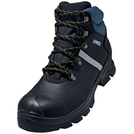 uvex 2 construction Stiefel S3 schwarz, blau Weite 12 Gr. 45