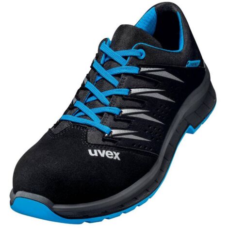 uvex 2 trend 6937343 Chaussures basses de sécurité S1P Pointure (EU): 43 bleu, noir 1 paire(s) W607132