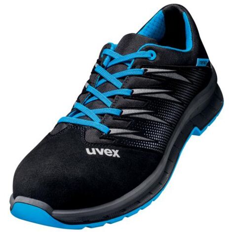 uvex 2 trend Halbschuhe S2 blau, schwarz Weite 11 Gr. 38
