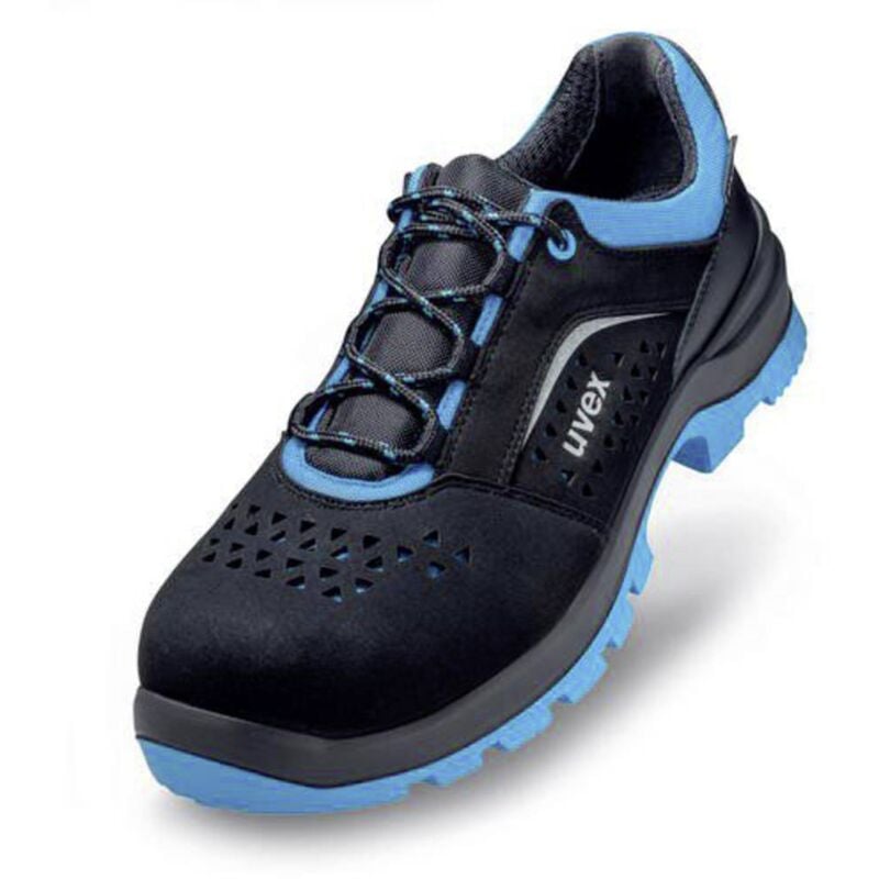 Uvex - 2 xenova® 9554845 esd Scarpe di sicurezza S1 Taglia delle scarpe (eu): 45 Nero, Blu 1 Paio/a