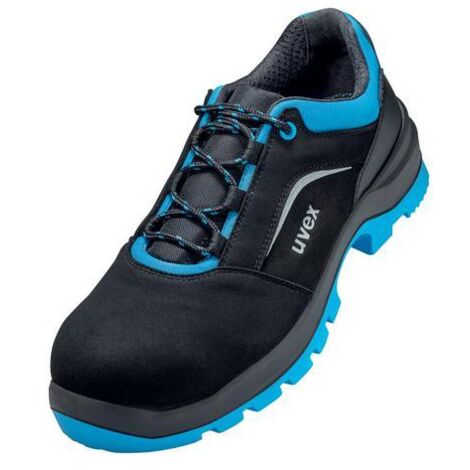 uvex 2 xenova® 9557842 ESD Sicherheitsschuh S2 Schuhgröße (EU): 42 Schwarz, Blau 1 Paar