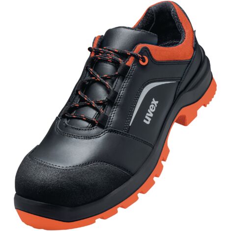 Uvex 2 Xenova Arbeitsschuhe - Sicherheitsschuhe S3 SRC ESD - Orange-Schwarz: 47