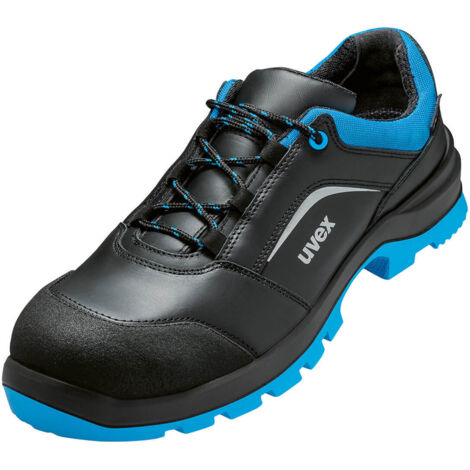 UVEX 2 xenova Sicherheits-Halbschuh Gr. 46 W11 S3L ESD SR schwarz/blau 9555.2