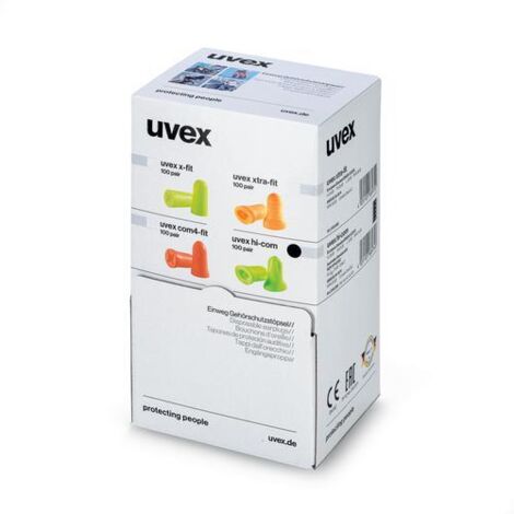 uvex 2112095 hi-com Mini Gehörschutzstöpsel 24 dB einweg    100 Paar