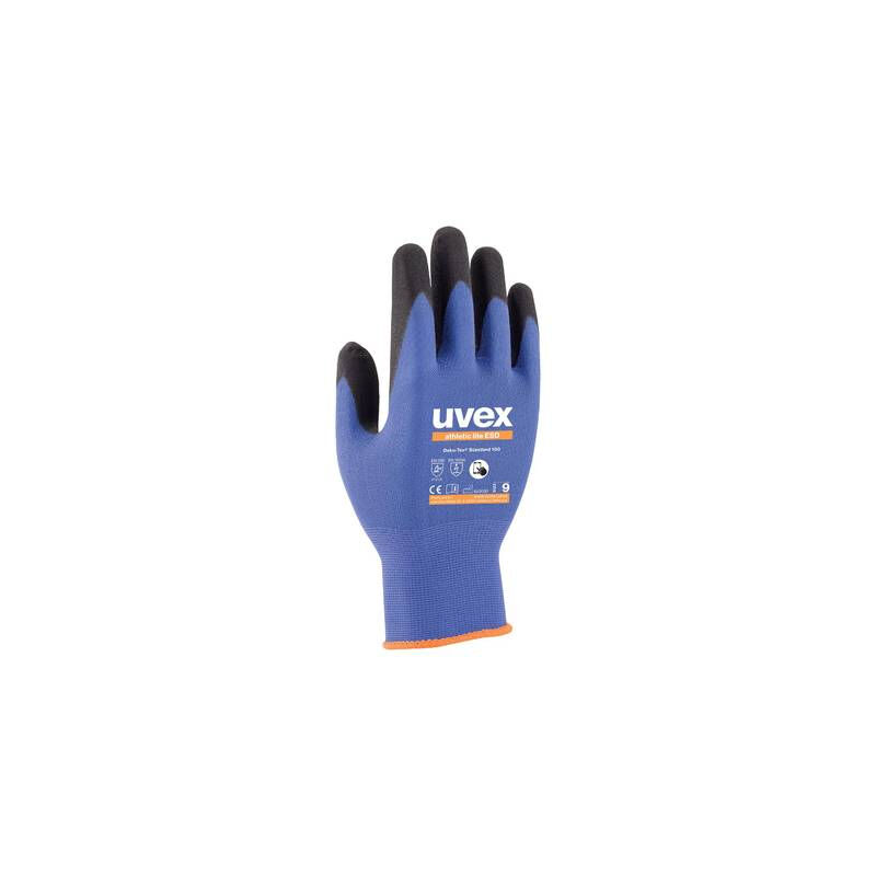 Uvex - athletic lite esd 6003507 gants de montage taille: 7 1 paire(s)