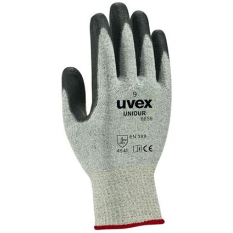 uvex 6093809 unidur 6659 foam Nitril Arbeitshandschuh Größe (Handschuhe): 9 EN 388    1 St.