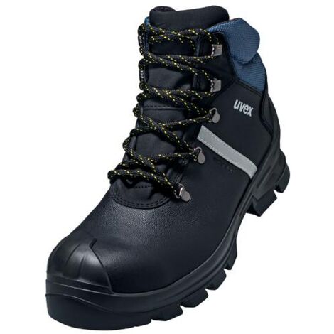 Uvex 6512240 2 construction Stiefel S3 65122 schwarz, blau Weite 11 Größe 40