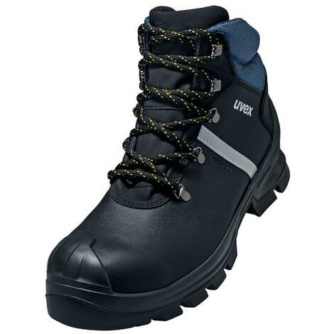 Uvex 6512244 2 construction Stiefel S3 65122 schwarz, blau Weite 11 Größe 44