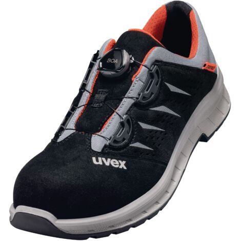 uvex 6908 6908240  Sicherheitshalbschuh S1P Schuhgröße (EU): 40 Schwarz/Rot 1 Paar